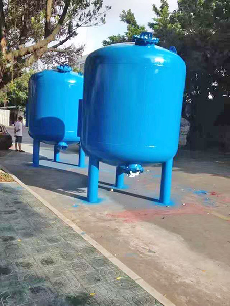 碳钢多介质过滤器安装...