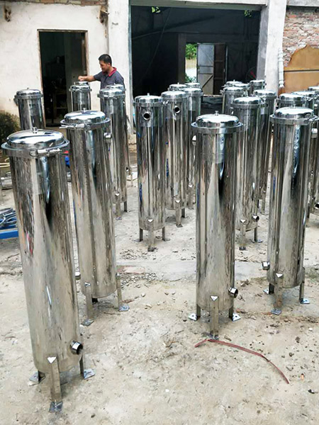 不锈钢袋式过滤器安装