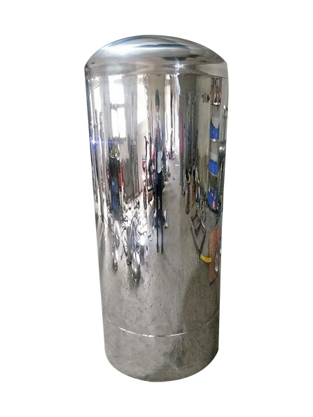 不锈钢仿玻璃钢桶安装