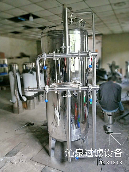 不锈钢机械过滤器安装