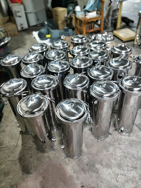 不锈钢卡箍式袋式过滤...